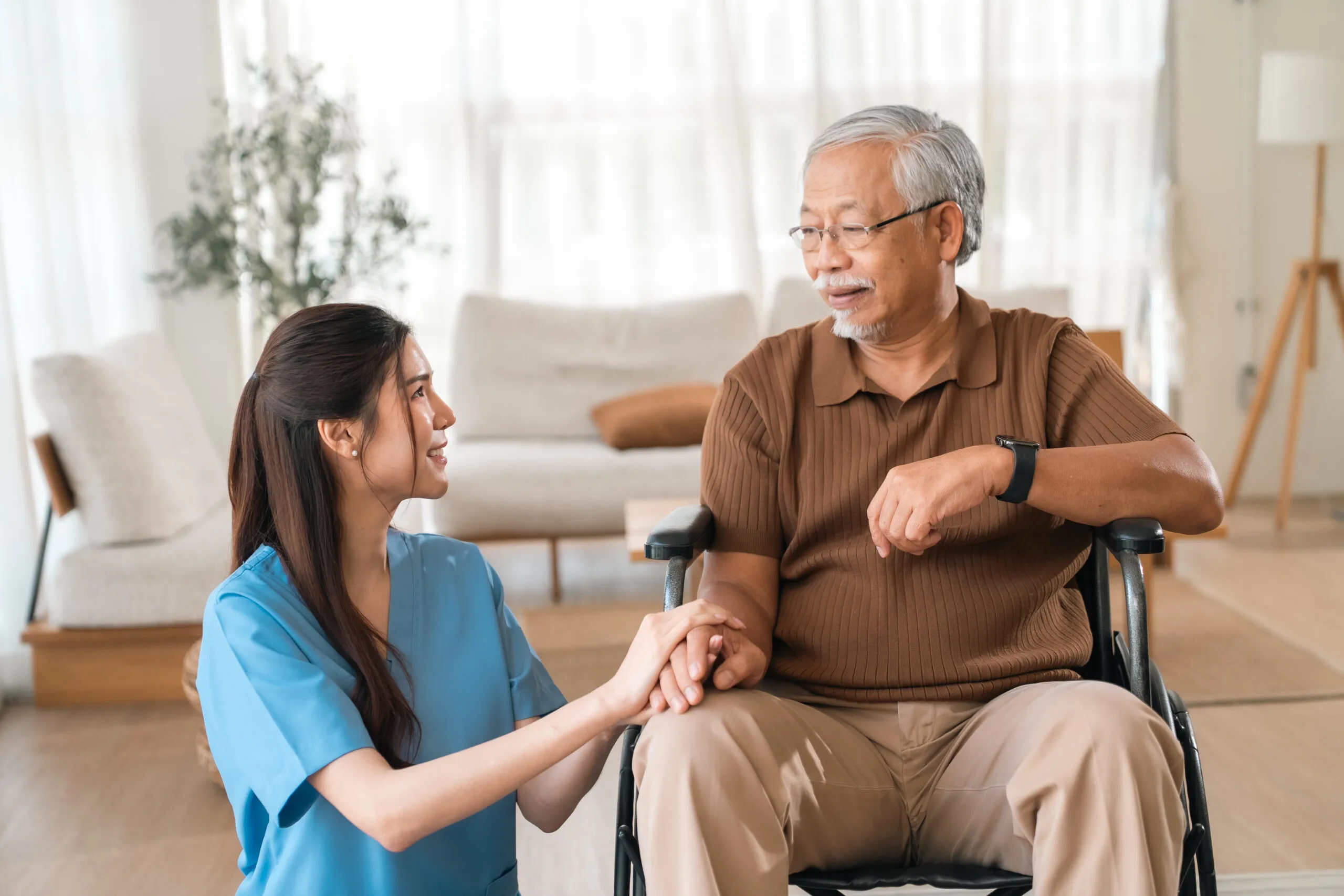 Elderly Home Care Assistance in Phillips, KS elderly home care assistance Phillips, KS caregiver helping senior remain independent at home